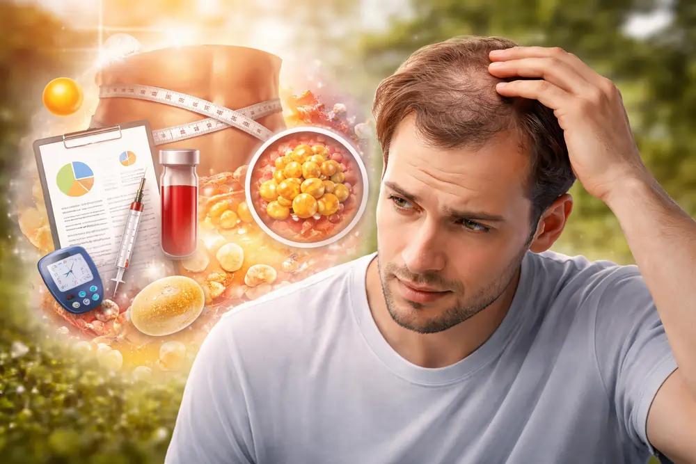 Metabolt BMI och håravfall